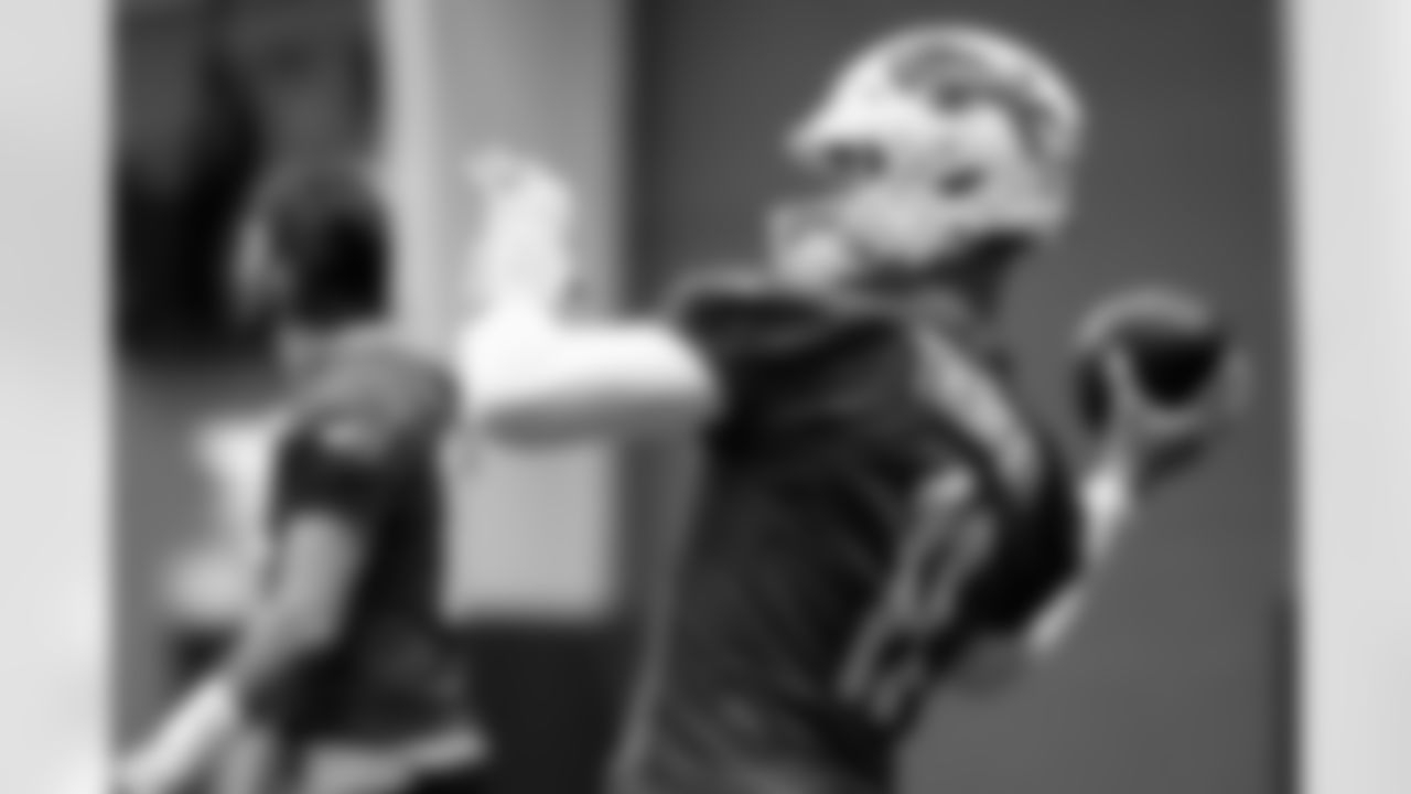 Mitchell Trubisky (11). Buffalo Bills Week 16 Practice, December 18, 2025 at Buffalo Bills Training Center.