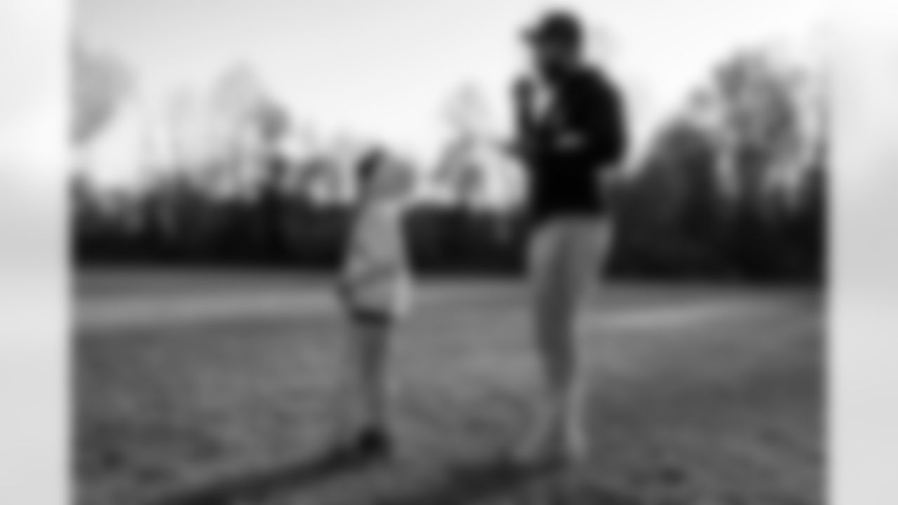 Christian Benford attends his son's baseball practice, April 08, 2025 in Owens Mills.