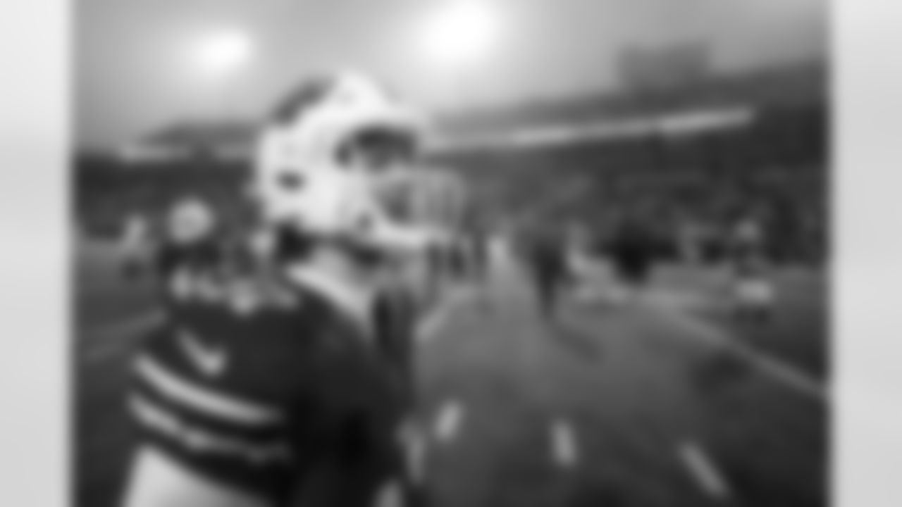 Josh Allen (17). Buffalo Bills vs Philadelphia Eagles, Regular Season, December 28, 2025 at Highmark Stadium.