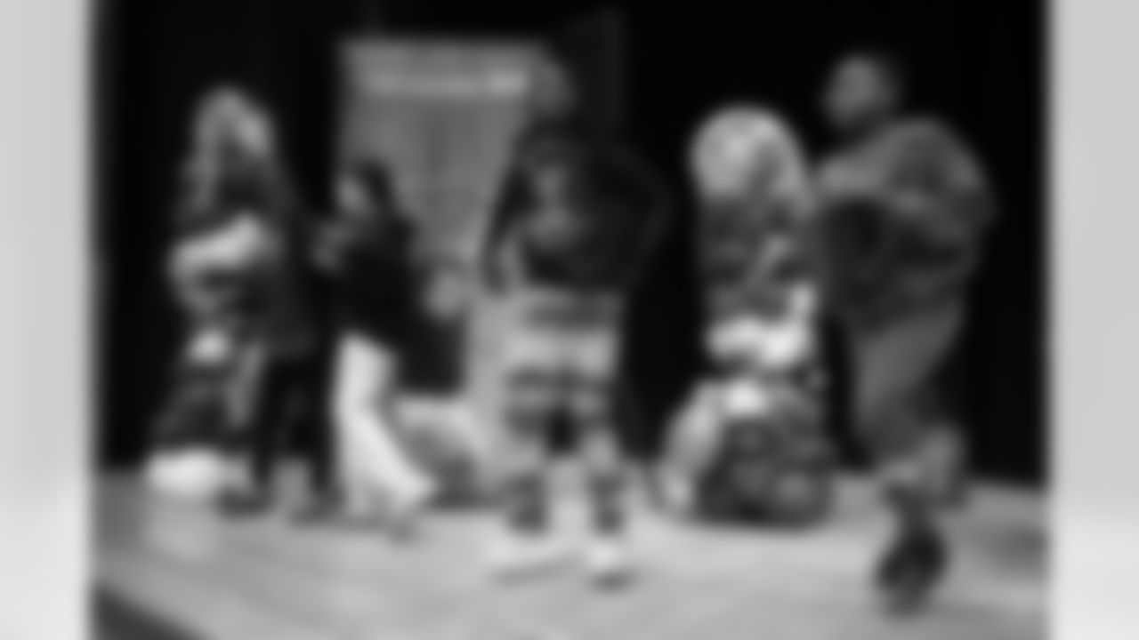 Buffalo Bills pep rally for students and staff at Windermere Boulevard Elementary School, December 19, 2025.