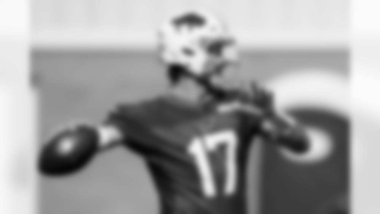 Josh Allen (17). Buffalo Bills Week 6 Practice, October 10, 2025 at Buffalo Bills Training Center.