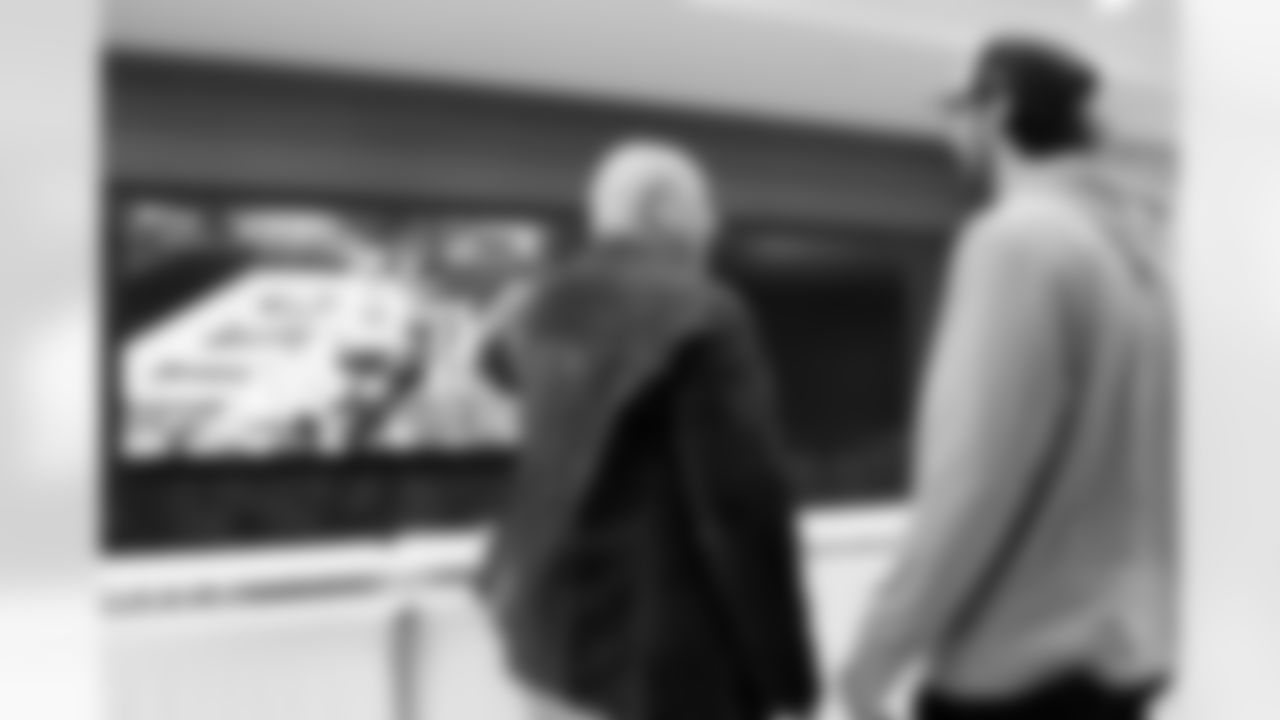 Josh Allen Athletics Facility Tour, November 21, 2025 at University of Wyoming.