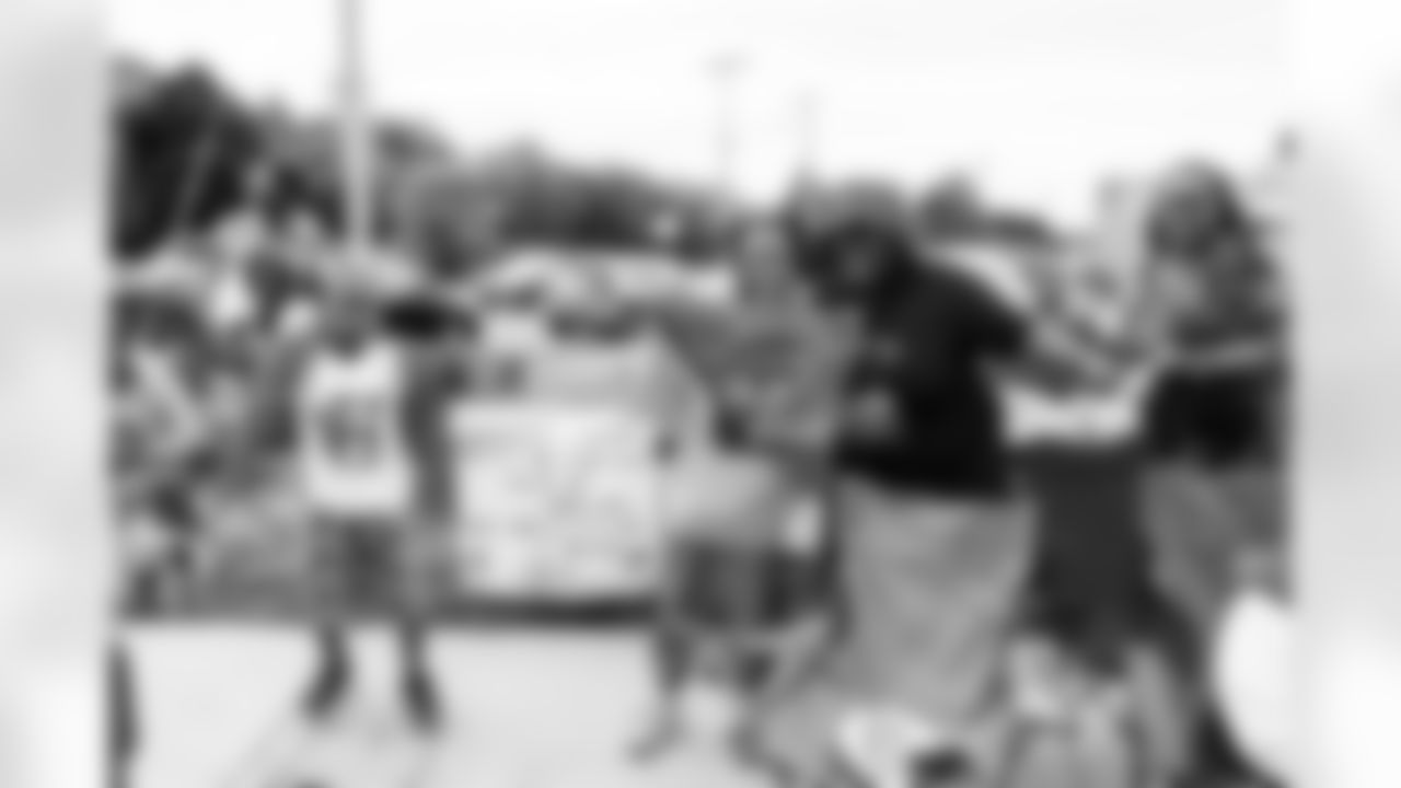 Buffalo Bills and Highmark BCBS employees at the Juneteenth Parade, June 14, 2025.