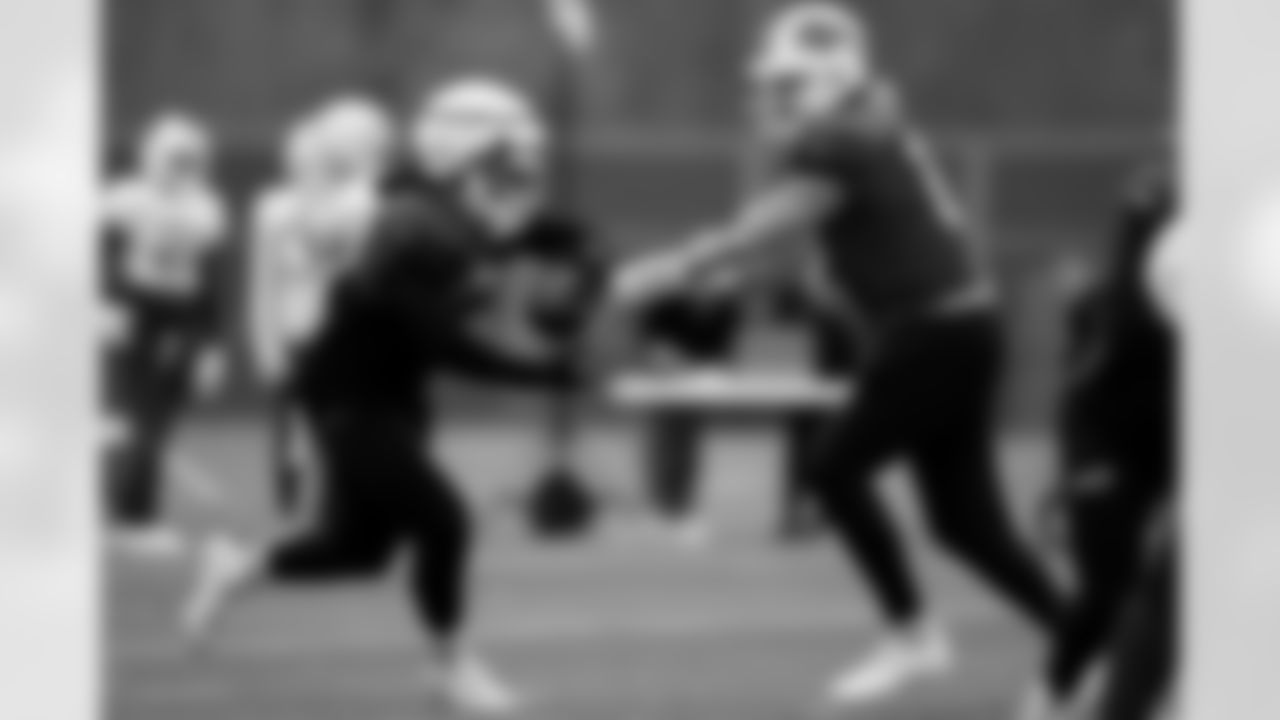 Ty Johnson (26). Buffalo Bills Week 10 Practice, November 05, 2025 at Buffalo Bills Training Center.