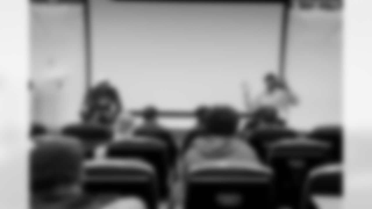 Rookie Team Meeting, May 27, 2025 at the Buffalo Bills Training Center.