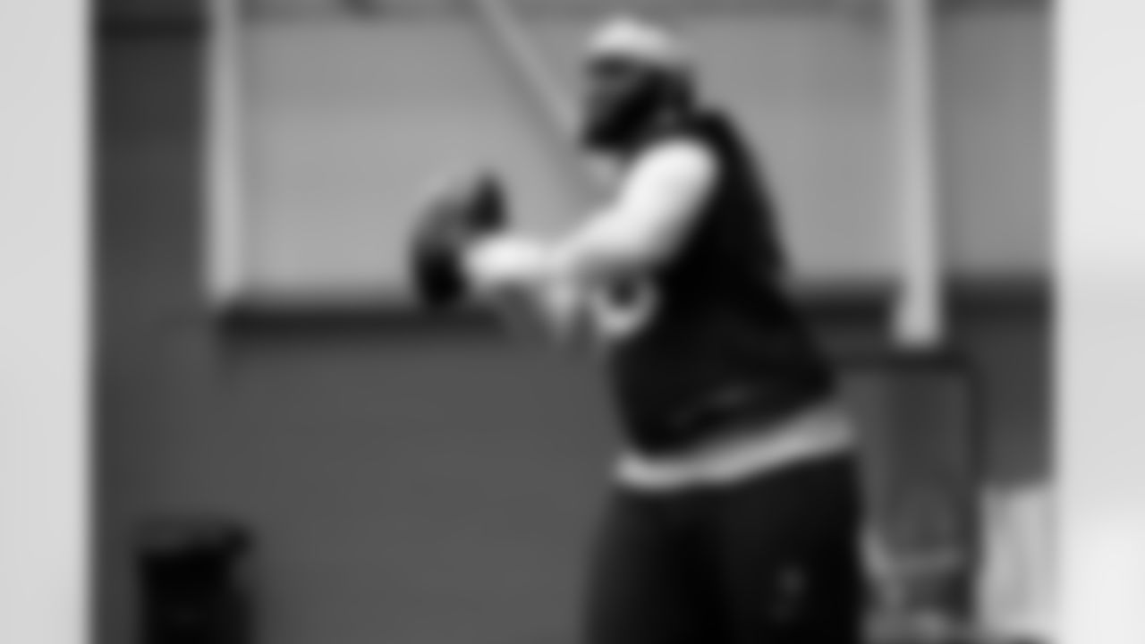 Zion Logue (93). Buffalo Bills Week 13 Practice, November 28, 2025 at Buffalo Bills Training Center.