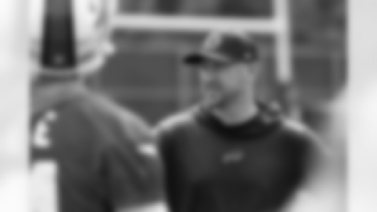 Joe Brady. Buffalo Bills OTA workouts, June 03, 2025 at the Buffalo Bills Training Center.