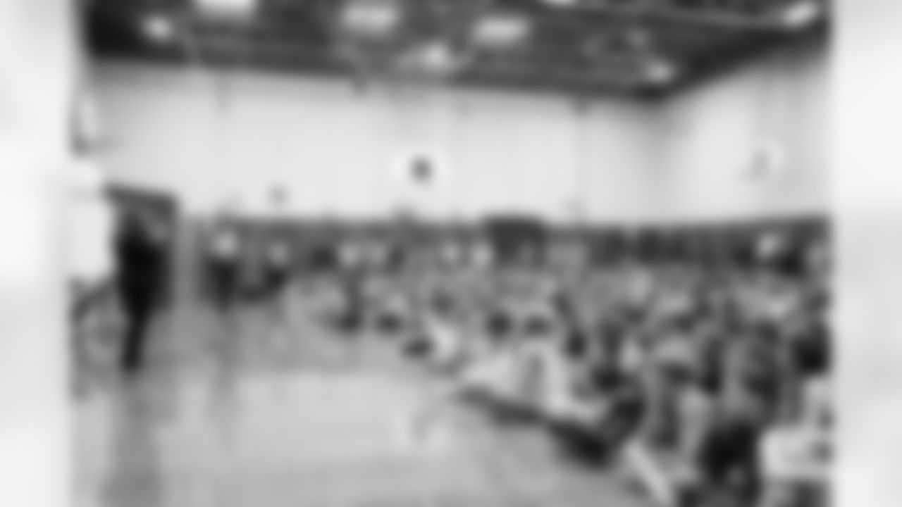 Mack Hollins and Crayola's Campaign for Creativity hosted a school assembly at Ellicott Elementary on October 08, 2024.