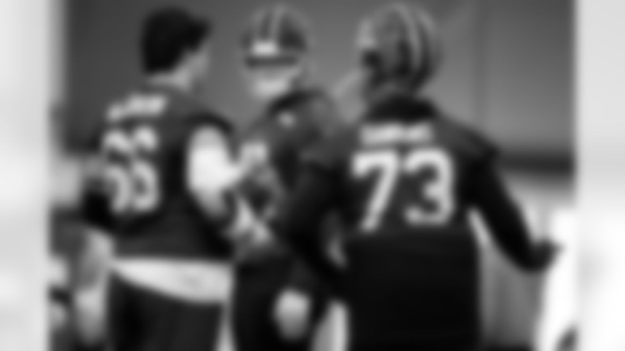 David Edwards (76). Buffalo Bills Week 18 practice, January 01, 2026 at Buffalo Bills Training Center.