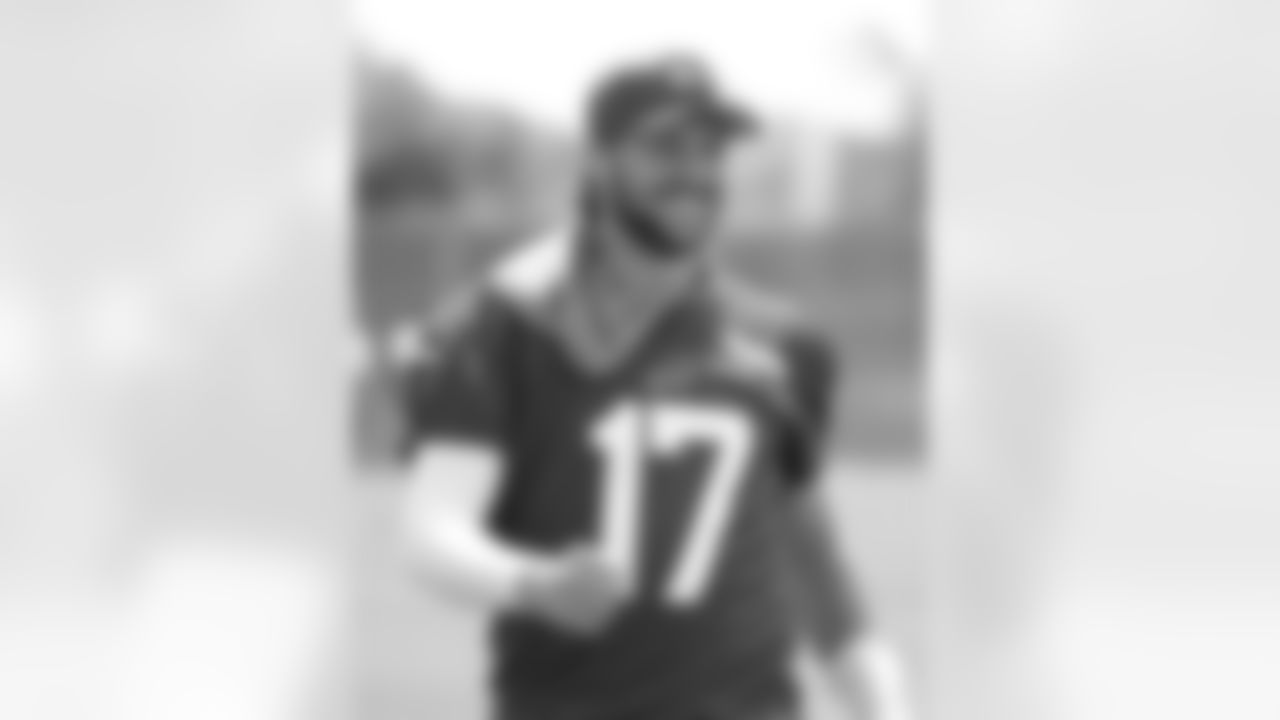 Josh Allen (17). Buffalo Bills Mandatory Minicamp, June 11, 2025 at the Buffalo Bills Training Center.