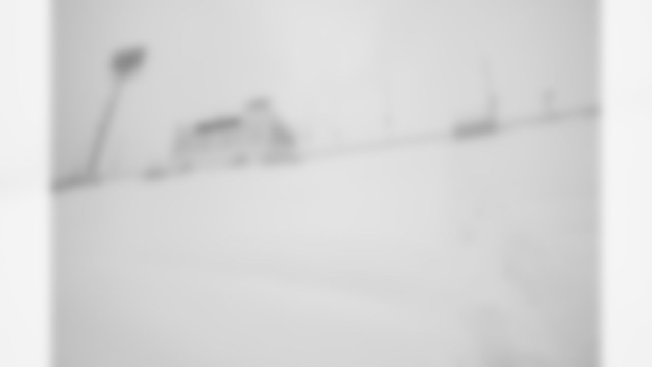 Snow removal at Highmark Stadium in preparation for a Divisional Round matchup against the Kansas City Chiefs, January 19, 2024.