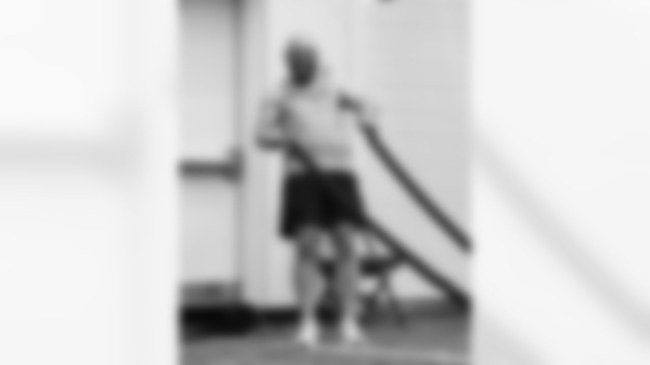Reid Ferguson (69). Buffalo Bills train during Phase 1 of voluntary off-season workouts, April 24, 2024 at 1 Bills Drive.