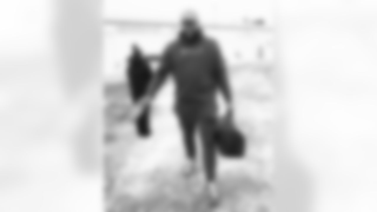 Ryan Van Demark (74). Buffalo Bills travel to Foxborough, December 13, 2025 at Buffalo Niagara International Airport.