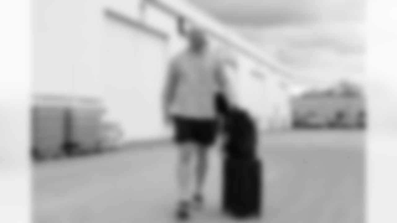 Reid Ferguson (69). Buffalo Bills travel to Carolina, October 25, 2025 at Buffalo Niagara International Airport.