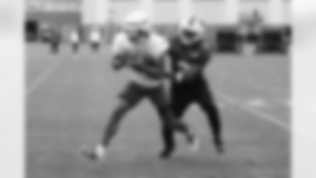 Keon Coleman (0), Damar Hamlin (3). Buffalo Bills Training Camp, August 20, 2025 at Buffalo Bills Training Facility.