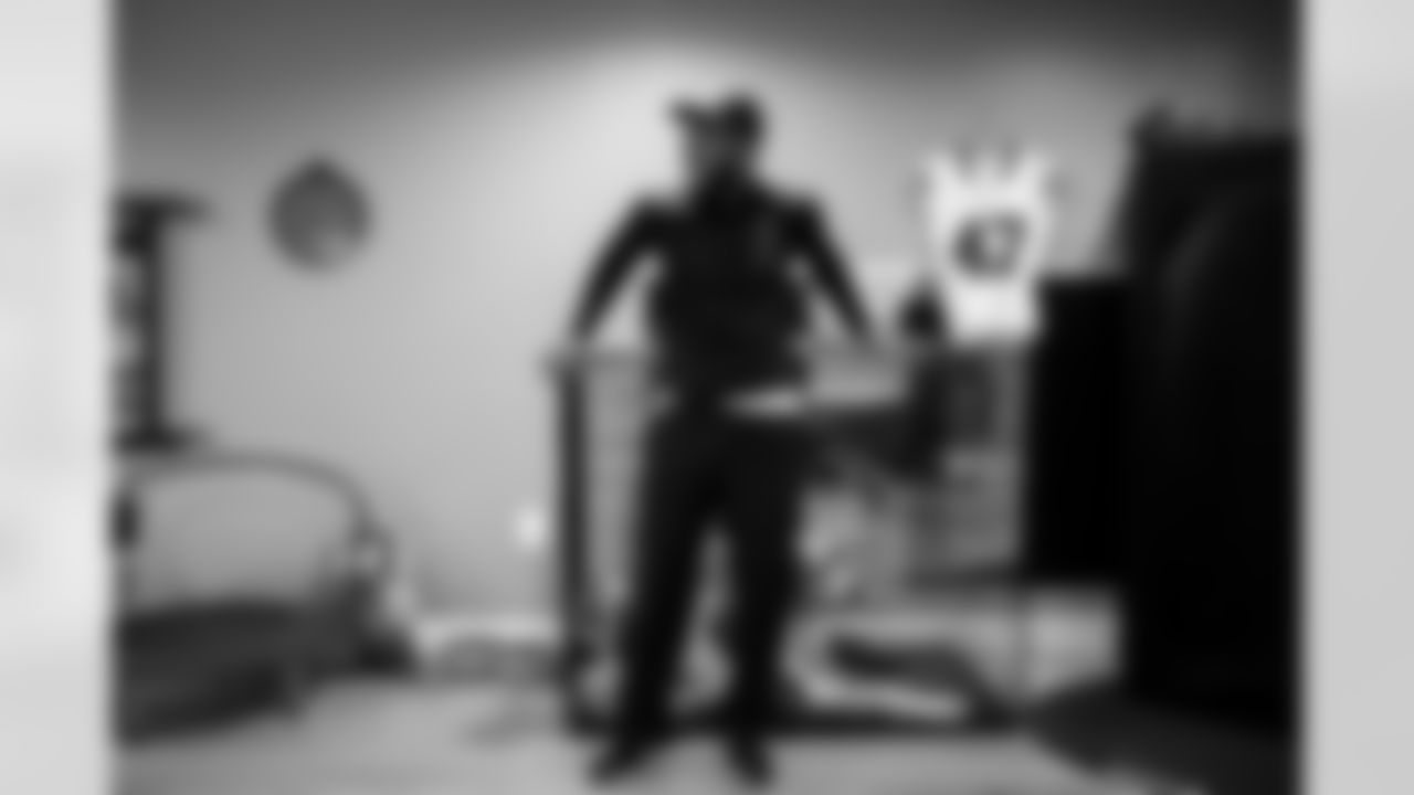 Christian Benford works out, April 07, 2025 in Owens Mills, Maryland.