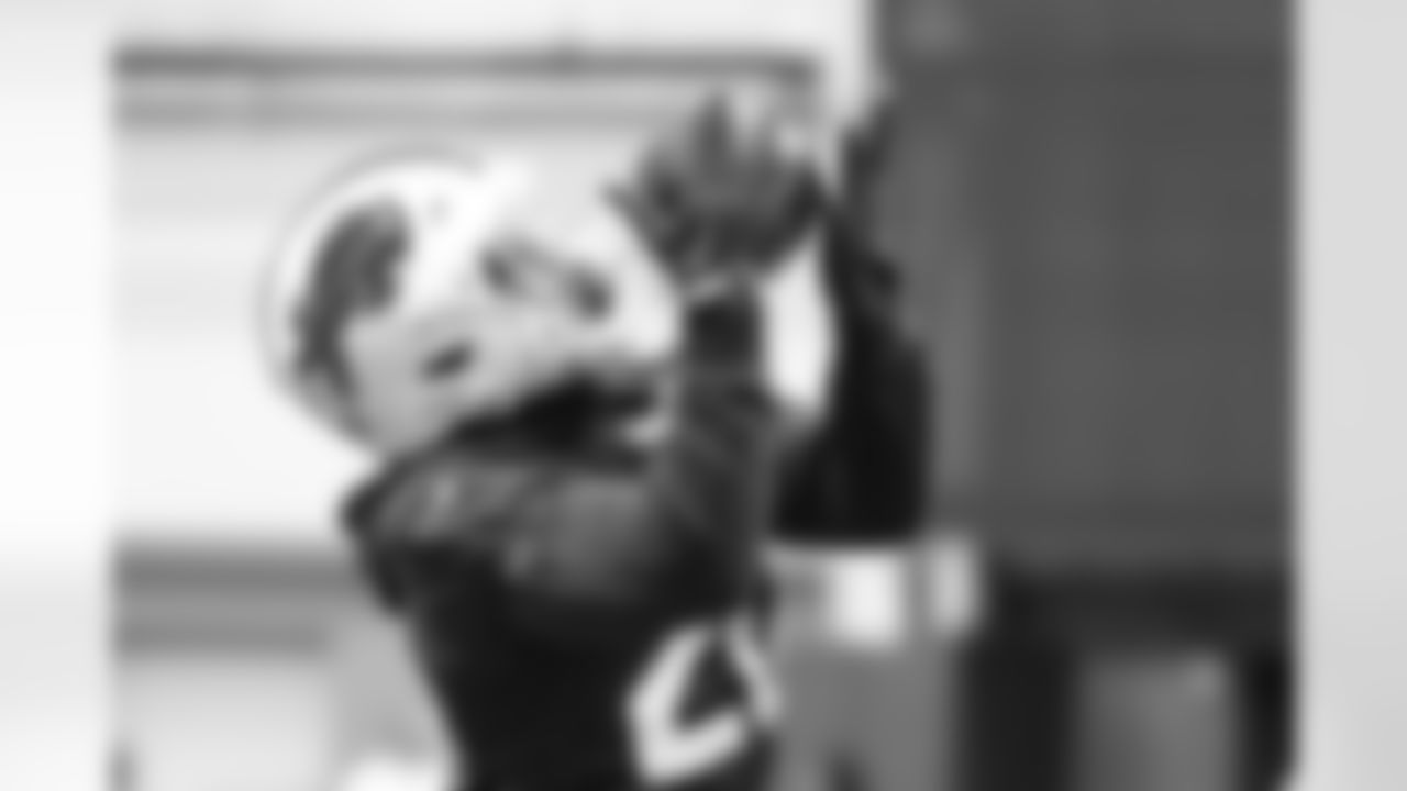 Frank Gore Jr (20). Buffalo Bills Week 9 Practice, October 30, 2025 at the Buffalo Bills Training Center.