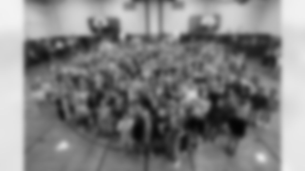 Mack Hollins and Crayola's Campaign for Creativity hosted a school assembly at Ellicott Elementary on October 08, 2024.