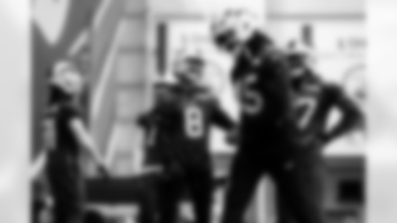 Taron Johnson, Shaq Thompson, Terrel Bernard, Maxwell Hairston. Buffalo Bills Week 16 Practice, December 19, 2025 at Buffalo Bills Training Center.