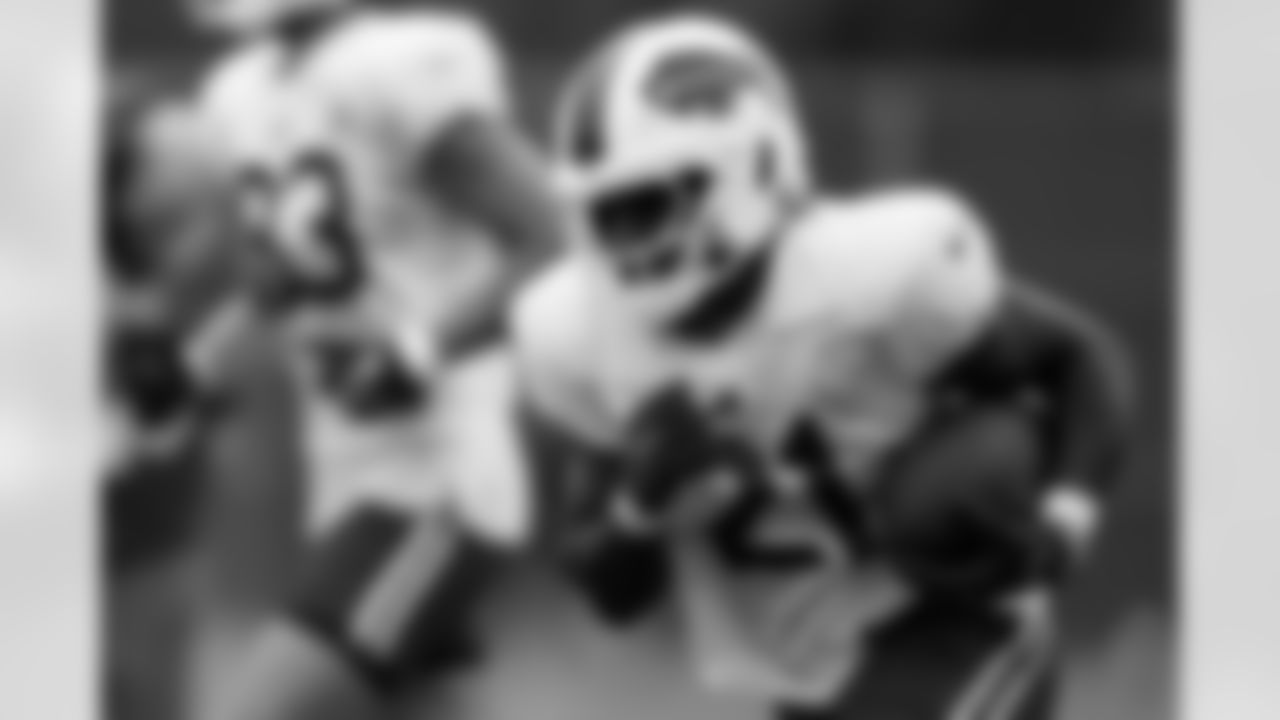 Jargon Howard (21). Buffalo Bills Training Camp, August 20, 2025 at Buffalo Bills Training Facility.