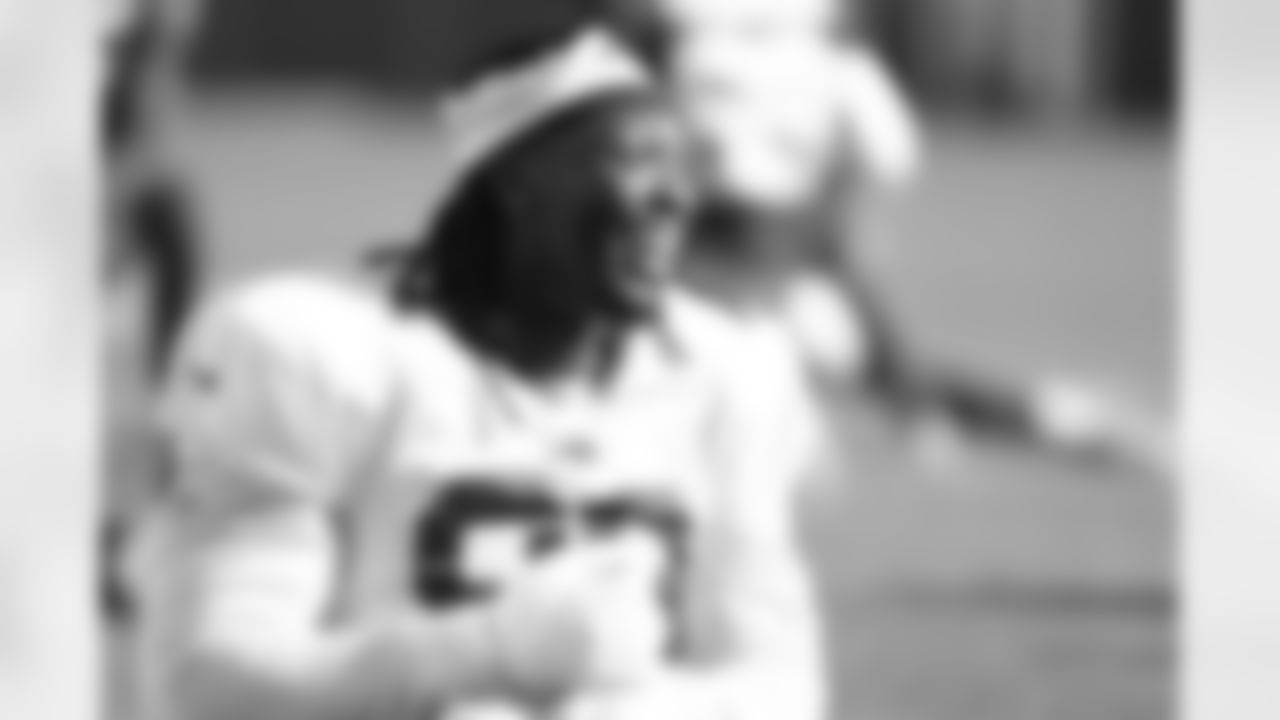 Larry Ogunjobi (99). Buffalo Bills Week 9 Practice, October 29, 2025 at the Buffalo Bills Training Center.