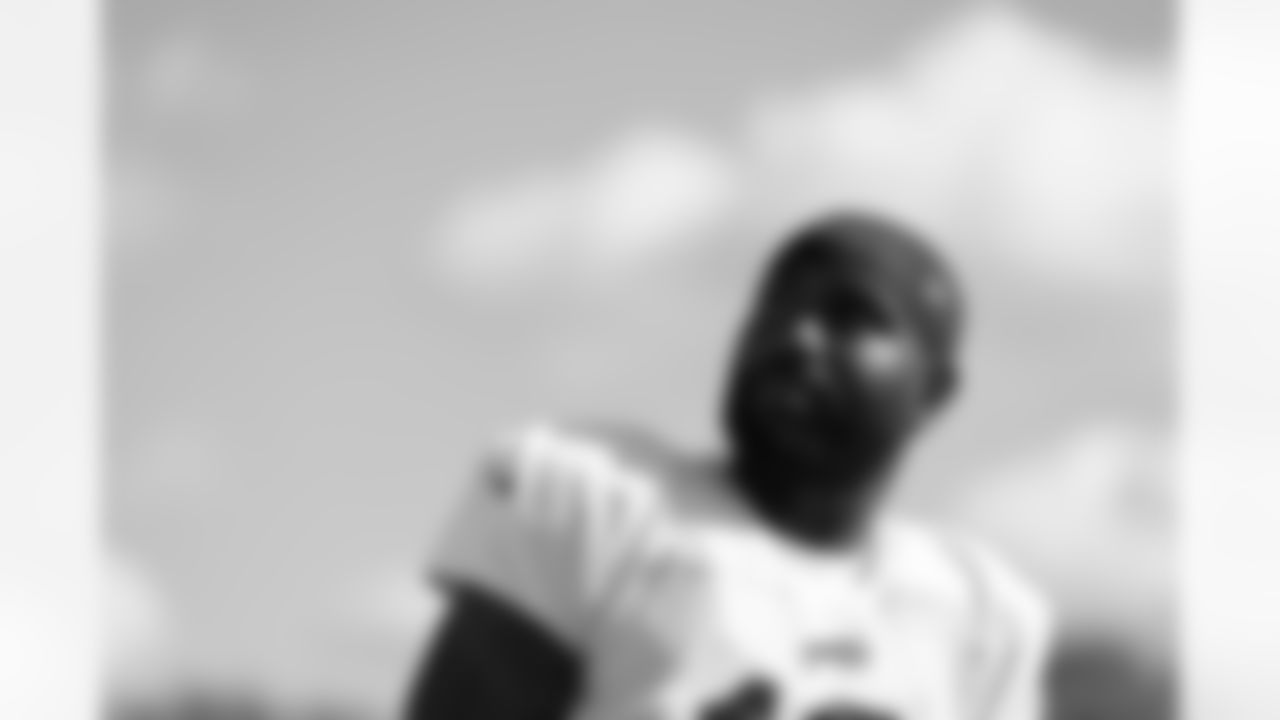 Elijah Moore (18). Buffalo Bills Training Camp, August 27, 2025 at Buffalo Bills Training Facility.