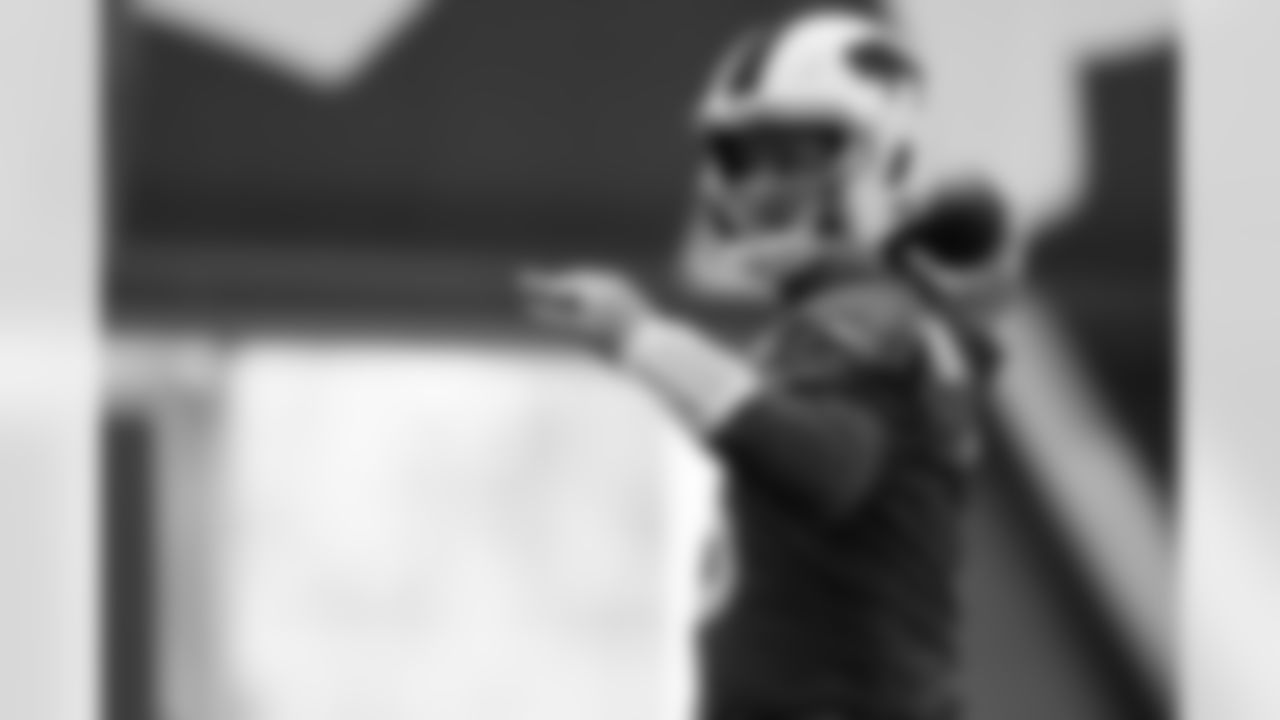 Shane Buechele (6). Buffalo Bills Week 6 Practice, October 11, 2025 at Buffalo Bills Training Center.
