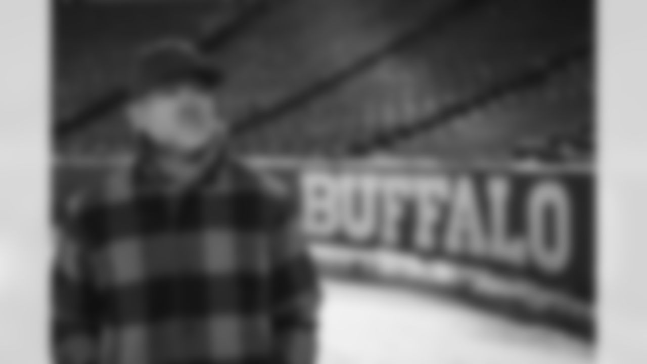 Buffalo Bills head coach Sean McDermott takes a long look around Highmark Stadium, January 03, 2026.