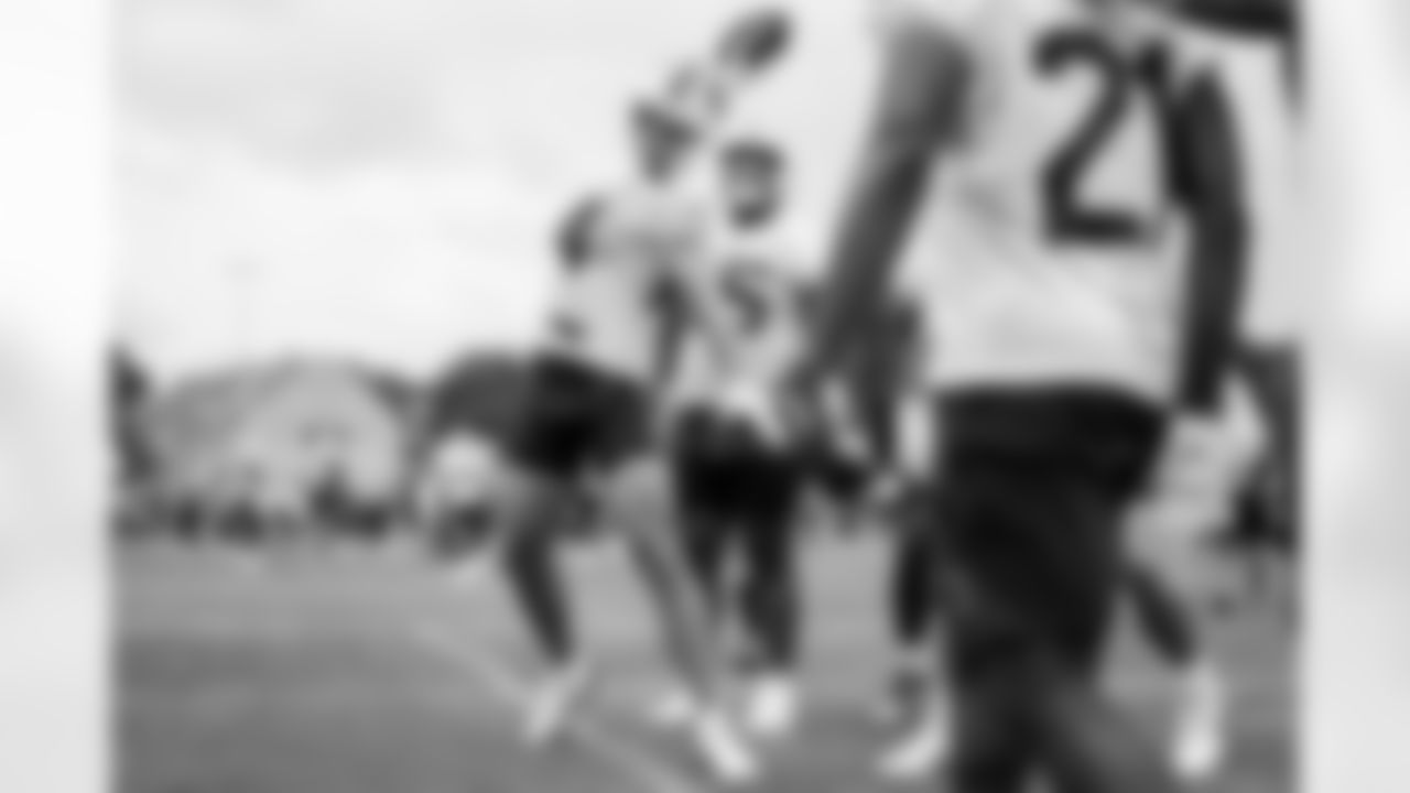 Zach Davidson (84).Buffalo Bills Training Camp, July 25, 2025 at St. John Fisher University.
