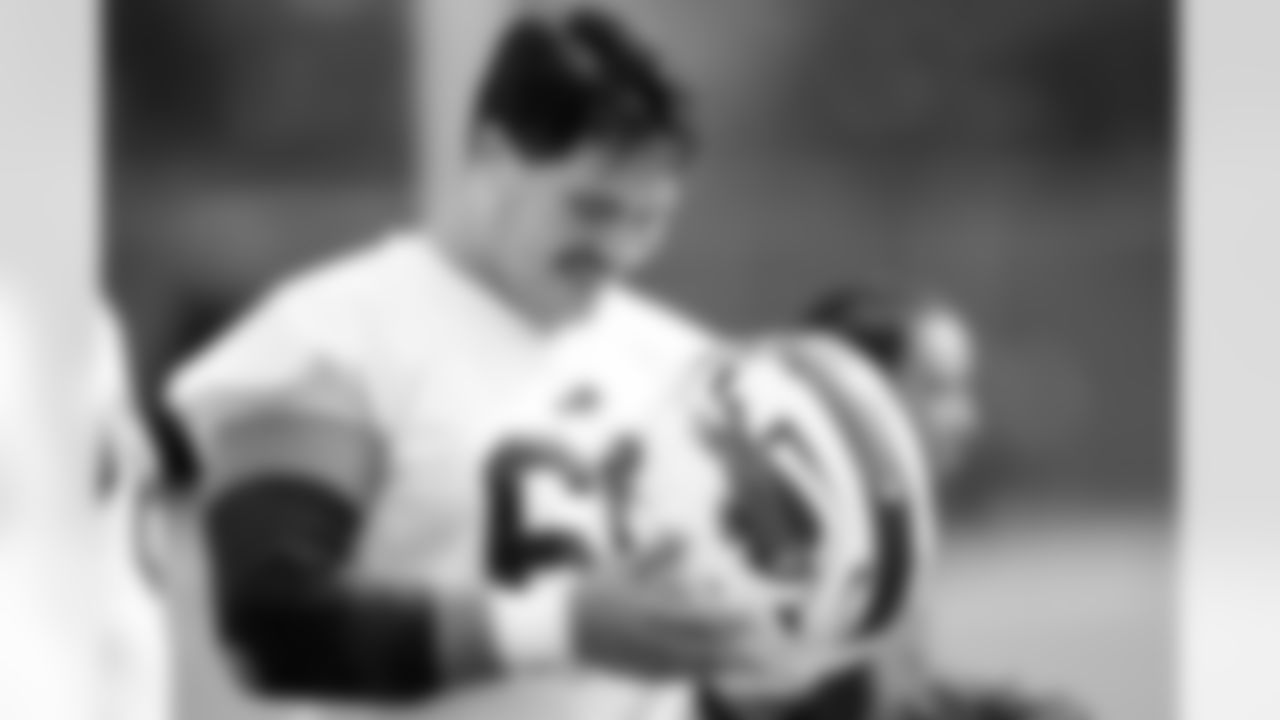 Connor McGovern (66). Buffalo Bills week 4 Friday practice, September 27, 2024 at One Bills Drive.