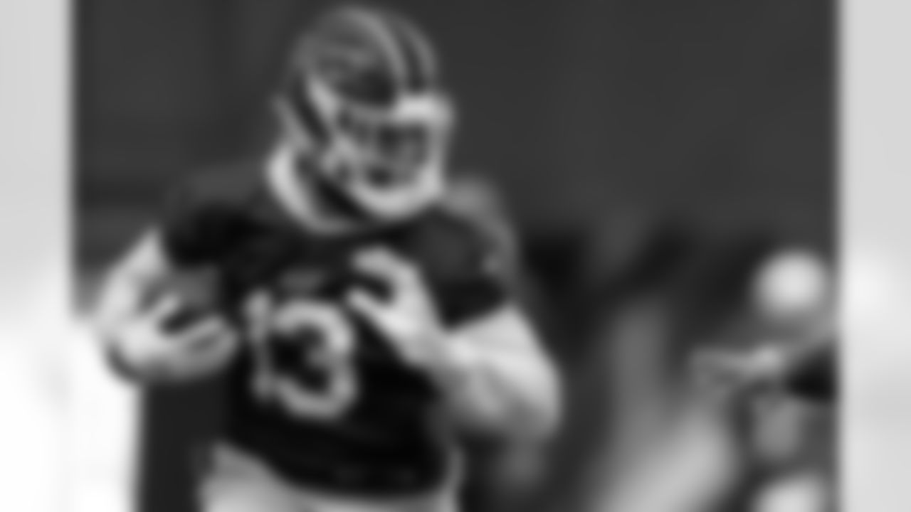 Gabe Davis (13). Buffalo Bills Week 18 practice, January 01, 2026 at Buffalo Bills Training Center.