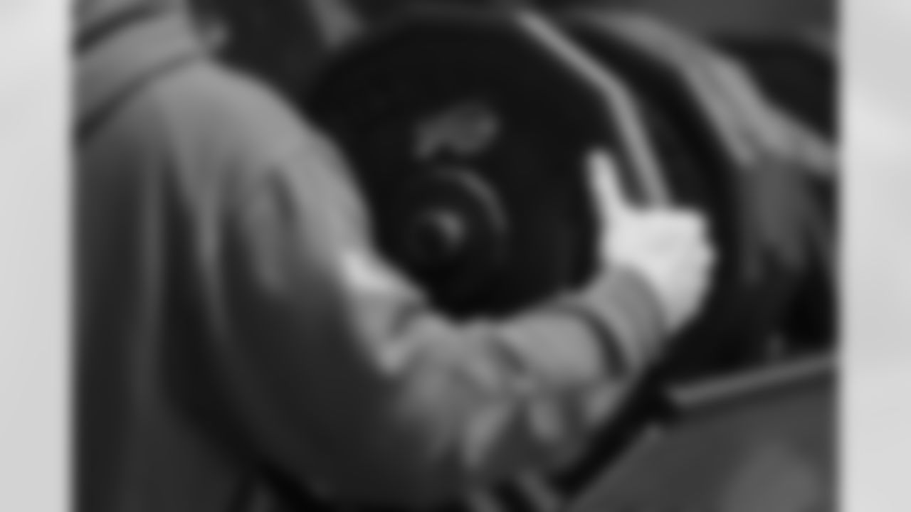 Buffalo Bills begin voluntary off-season workouts in the weight room, April 16, 2024 at One Bills Drive.