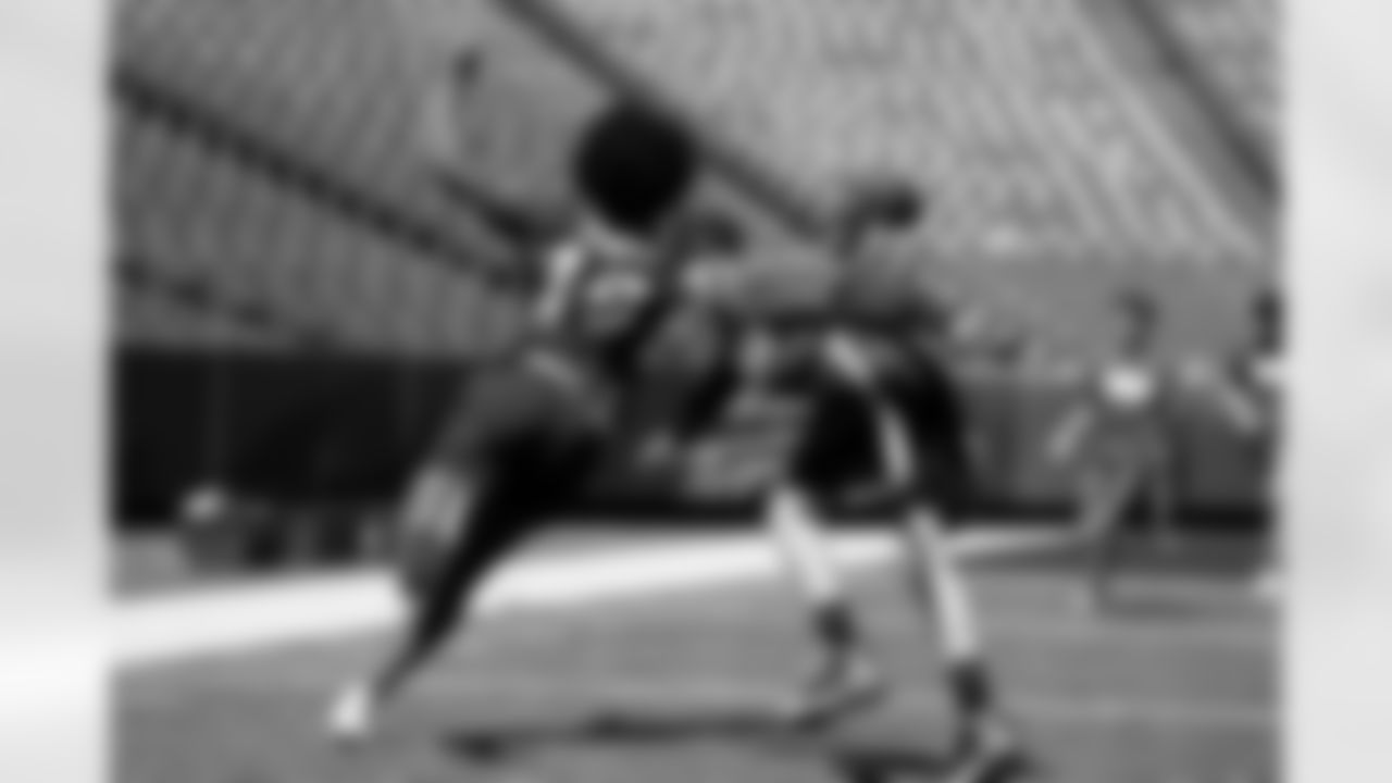 KJ Hamler (19). Buffalo Bills and Wegmans Play 60, May 16, 2025 at Highmark Stadium.