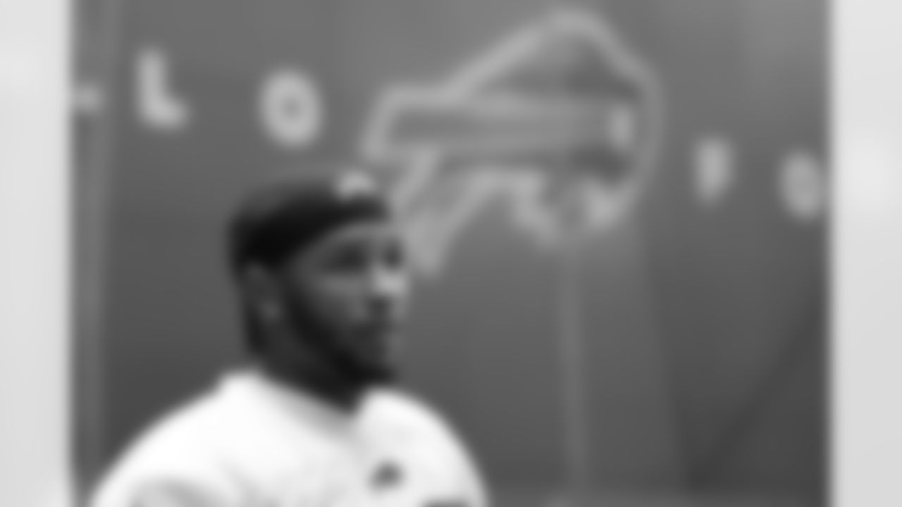 Cam Lewis (39). Buffalo Bills Week 10 Practice, November 07, 2025 at the Buffalo Bills Training Center.