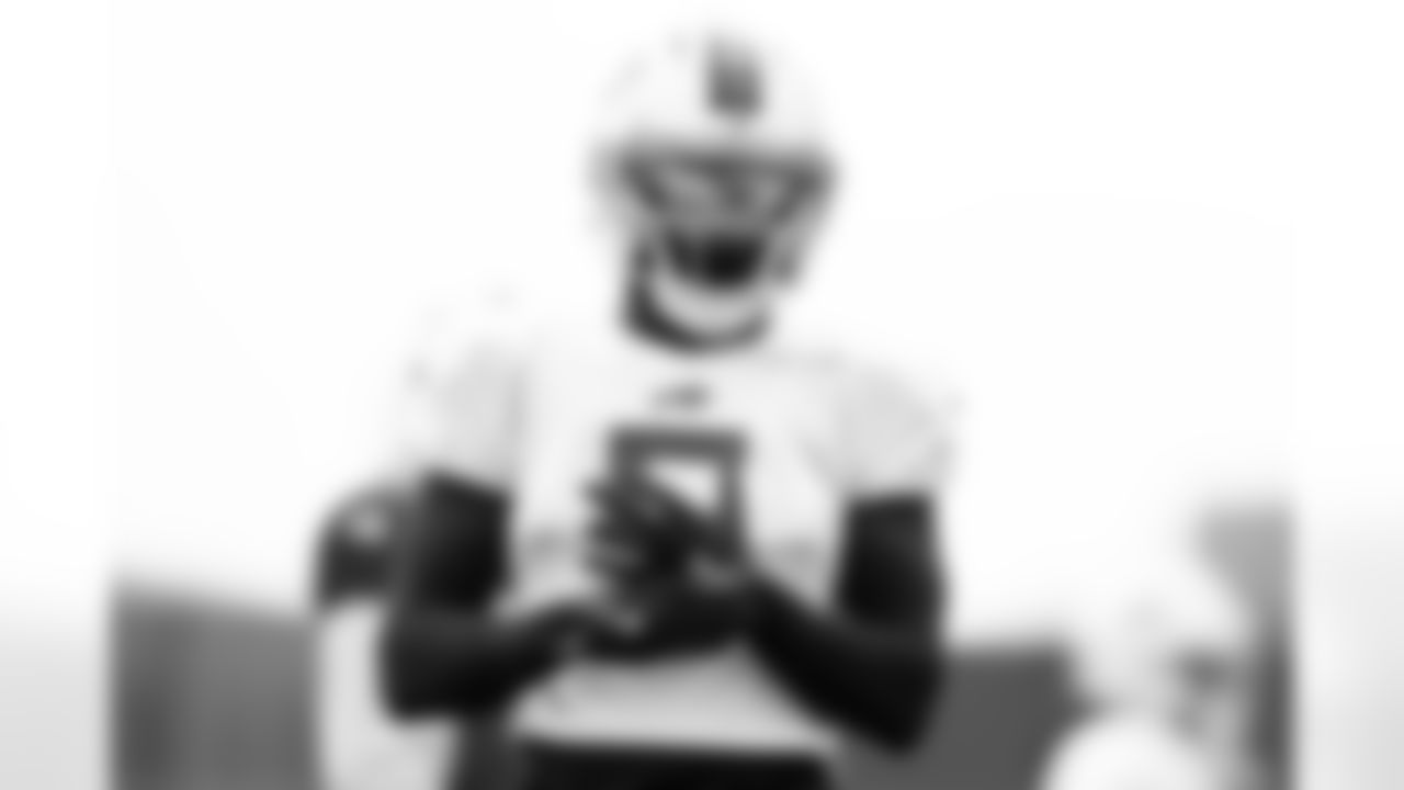 Joshua Palmer (5). Buffalo Bills Week 11 Practice, November 13, 2025 at Buffalo Bills Training Center.