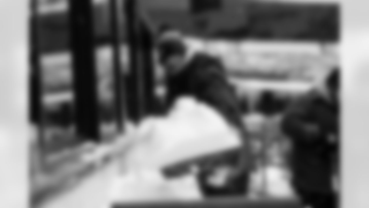 Snow Shoveling, January 03, 2026 at Buffalo Bills Training Center.