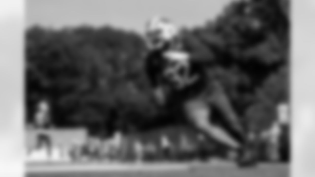 DaQuan Jones (92). Buffalo Bills Training Camp, July 24, 2025 at St. John Fisher University.