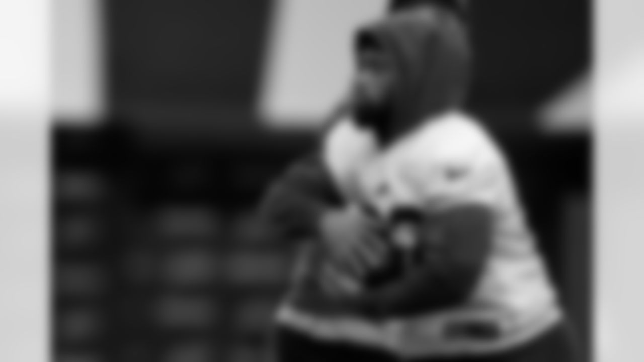 Ray Davis (22). Buffalo Bills Week 11 Practice, November 12, 2025 at Buffalo Bills Training Center.