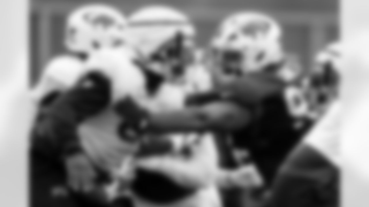 DaQuan Jones (92). Buffalo Bills Week 11 Practice, November 13, 2025 at Buffalo Bills Training Center.