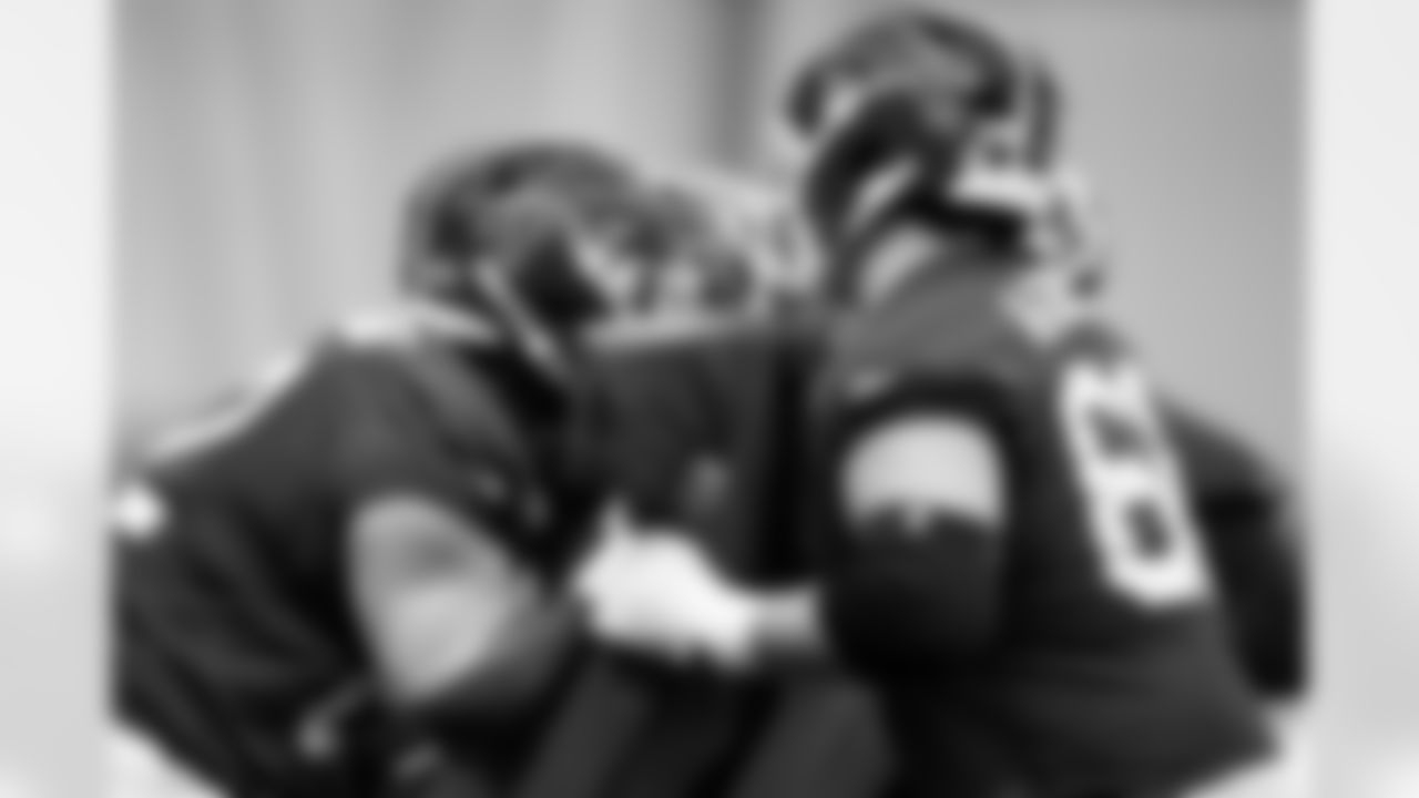 Sedrick Van Pran-Granger (62). Buffalo Bills Week 18 practice, January 01, 2026 at Buffalo Bills Training Center.