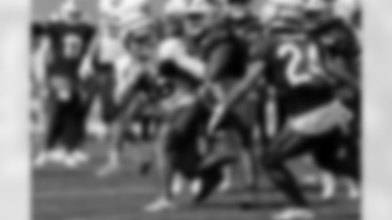 Ty Johnson (26). Buffalo Bills Training Camp, July 28, 2025 at St. John Fisher University.