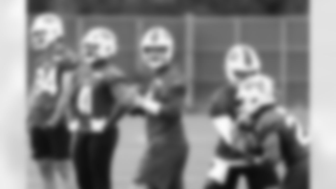 Josh Allen (17). Buffalo Bills OTA workouts, May 27, 2025 at the Buffalo Bills Training Center.