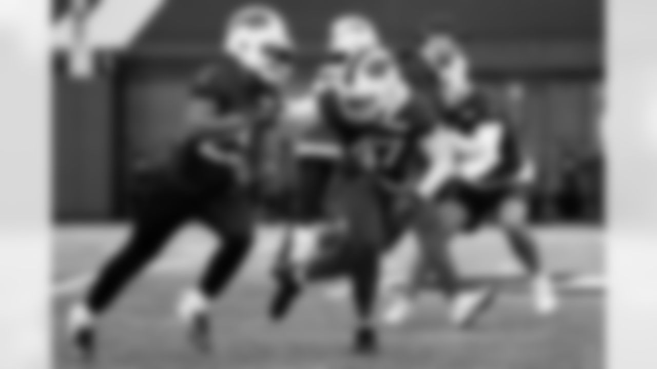 Darnell Savage (25), Christian Benford (47). Buffalo Bills Wild Card Week Thursday Practice, January 08, 2026 at Buffalo Bills Training Center.