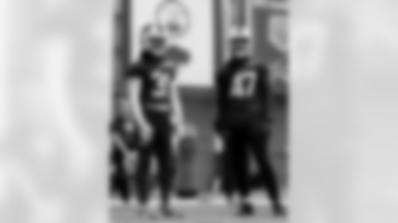 Maxwell Hairston (31), Christian Benford (47). Buffalo Bills Week 13 Practice, November 28, 2025 at Buffalo Bills Training Center.