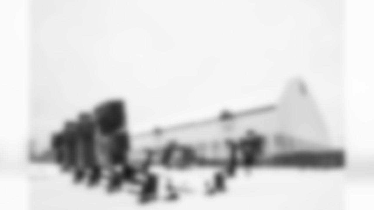 First Snow Campus Photos, November 10, 2025 at Buffalo Bills Training Center.