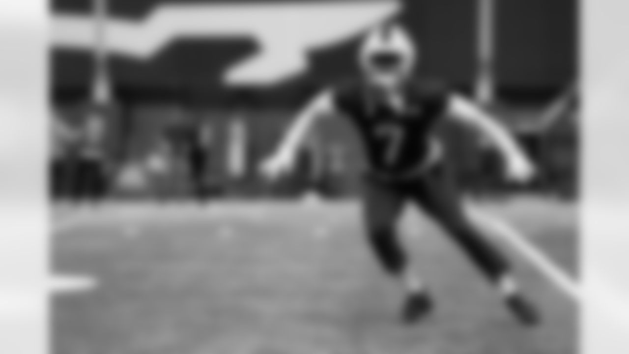 Taron Johnson (7). Buffalo Bills Week 13 Practice, November 26, 2025 at Buffalo Bills Training Center.
