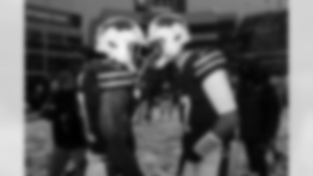 Josh Allen (17), Jordan Poyer (21). Buffalo Bills vs Cincinnati Bengals, Regular Season, December 07, 2025 at Highmark Stadium.