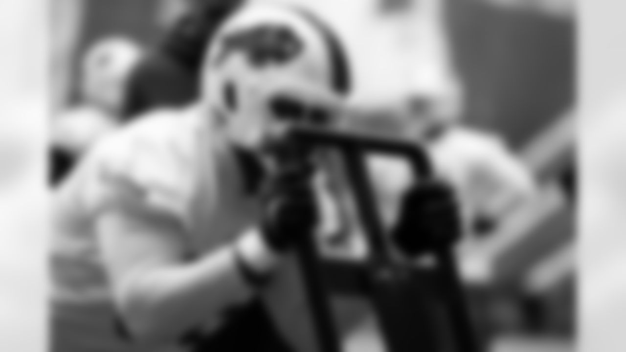 Deone Walker (96). Buffalo Bills Week 14 Practice, December 04, 2025 at Buffalo Bills Training Center.