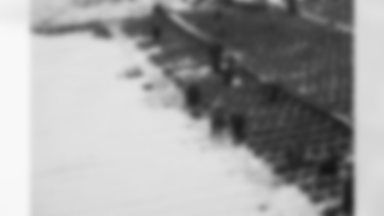 Snow removal at Highmark Stadium in preparation for a Divisional Round matchup against the Kansas City Chiefs, January 19, 2024.