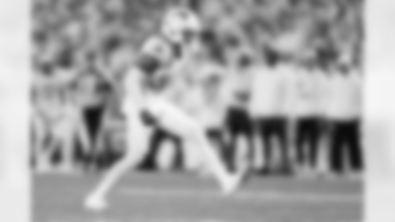 Cam Lewis (39). Buffalo Bills vs New England Patriots, Regular Season, October 05, 2025 at Highmark Stadium.